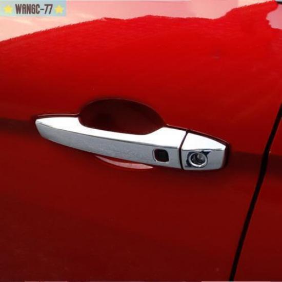 For Mitsubishi Outlander  -23 Chrome Exterior Door Handle Cover Trim 8X