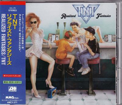 CD TNT  Realized Fantasies AMCY271 Atlantic 1992 Japan Rock Used