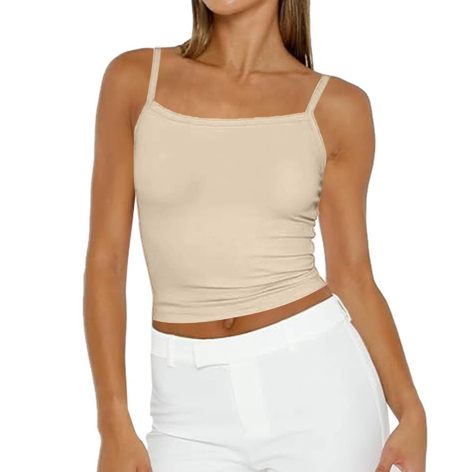 

Женская майка, нарядные повседневные рубашки, летние свободные майки, милая модная одежда, блузки без рукавов XL бежевый