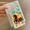 Lucky Gold Horse Water Texture Phone Case for iphone 17 Air 16 15 14 13 11 12 Pro Max 7 8 Plus X XS XR SE 2022 2020 16e Cover