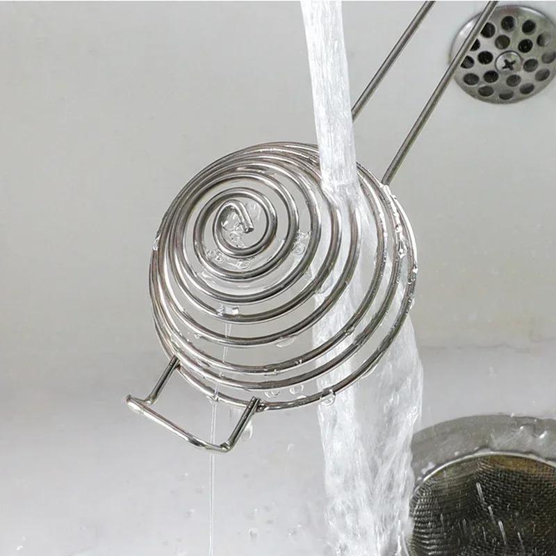 Tragbarer Spiral-Edelstahl-Weiß-Separator Eigelb mit langem Griff Haushaltswerkzeuge Küchenhelfer Zubehör für Zuhause