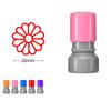 DIY Drawing Toy Star Grading Stamp Self Inking Teacher Review Stamp Rewards Flower Stamp  School