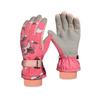 Kids Winter Ski Gloves Cartoon Warm Windproof Non-slip Outdoor Play Cycling 7-12 Years