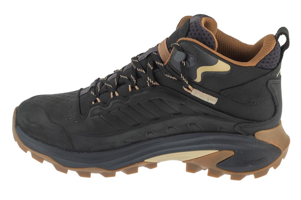 Merrell Moab Speed 2 Ltr Mid Wp, Mens black Trekking shoes