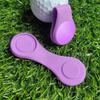 Golf Hat Clip Magnetic Silicone Magnet Golf Ball Marker for Position Calibrating