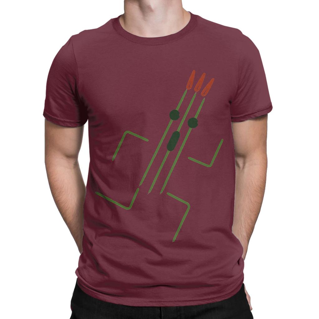 Super Minimalist Cactuar Graphic Funny 100 Cotton TShirt fFinal Fantasy Tops Tees For Unisex