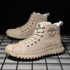 Men's Casual Boots Leather Shoes