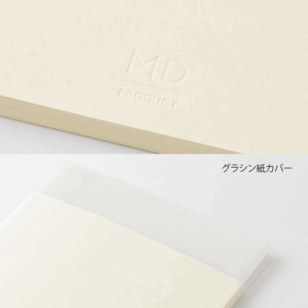 Midori MD PRODUCT MD Notebook Diary, 2027 A5 Monthly Slim Planner, 22489006 (Starts December 2026)