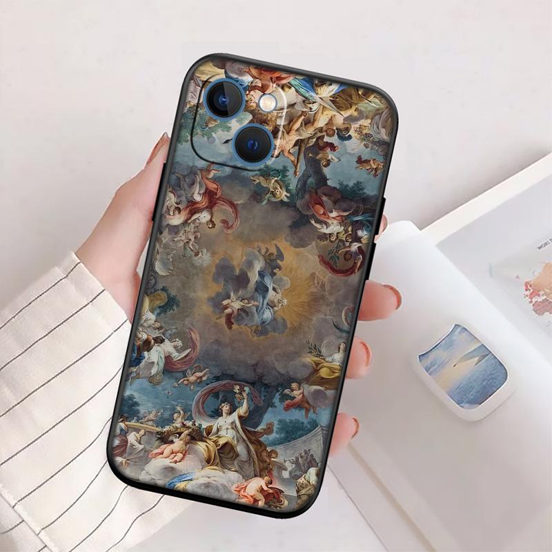 

RP32 Fresco Adam Sculpture New High-End Shell Phone Case for Xiaomi Poco F8 M4 M5 M6 M7 X3 X6 X7 Pro GT NFC Ultra Poco F8 ultra