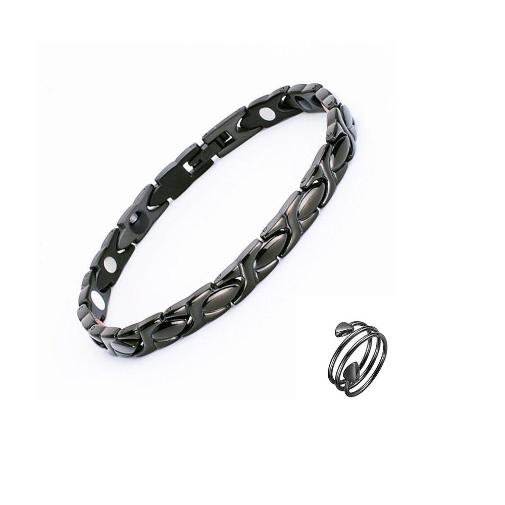 European & American Fashion Retro Magnetic Therapy Fish Bracelet - Detachable Couples Design