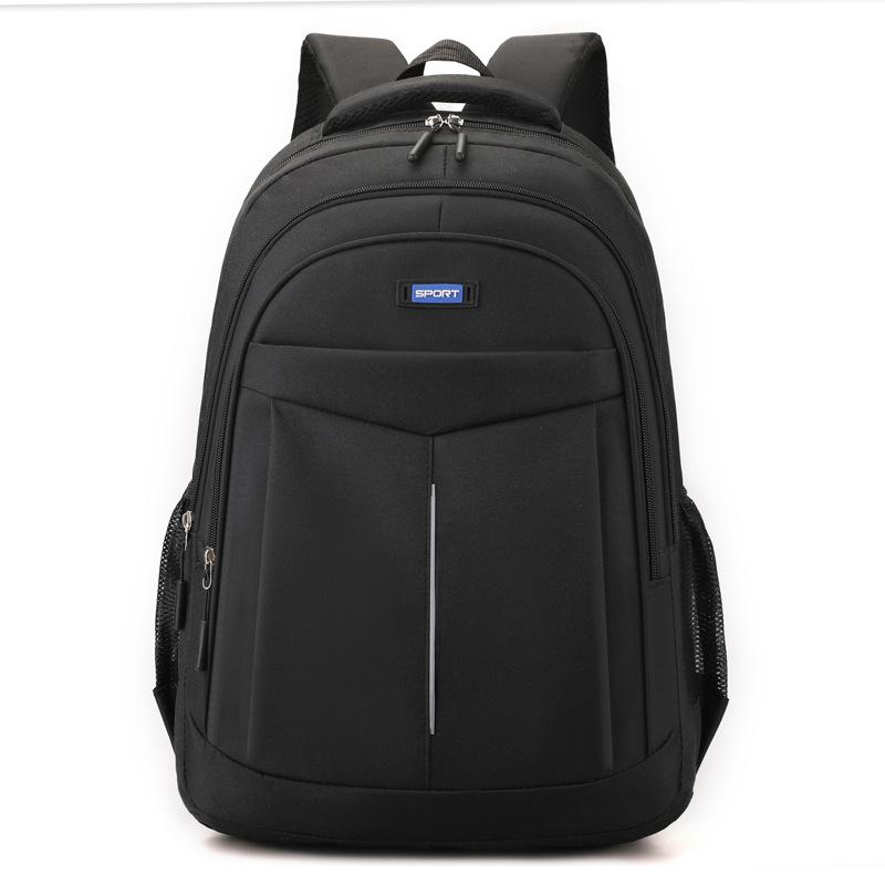 Large capacity computer backpack men's business commuter backpack casual waterproof multi-compartment travel student schoolbag