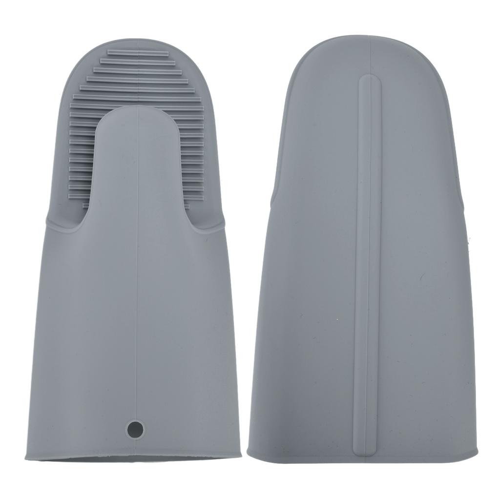 Silicone Heat Insulation Gloves Thickened Anti Slip Oven Mitts Gloves for Microwave Barbecue