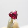 Natural Red Ruby 3.4ct Trillion Cut Certified Loose Gemstone