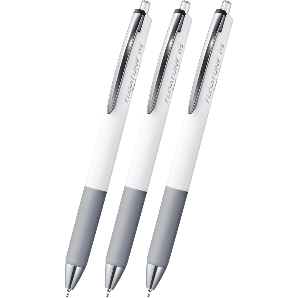 Pentel BZN205A3AMZ Oil-based Ballpoint Pen, Flow Tune, 0.5mm, Black