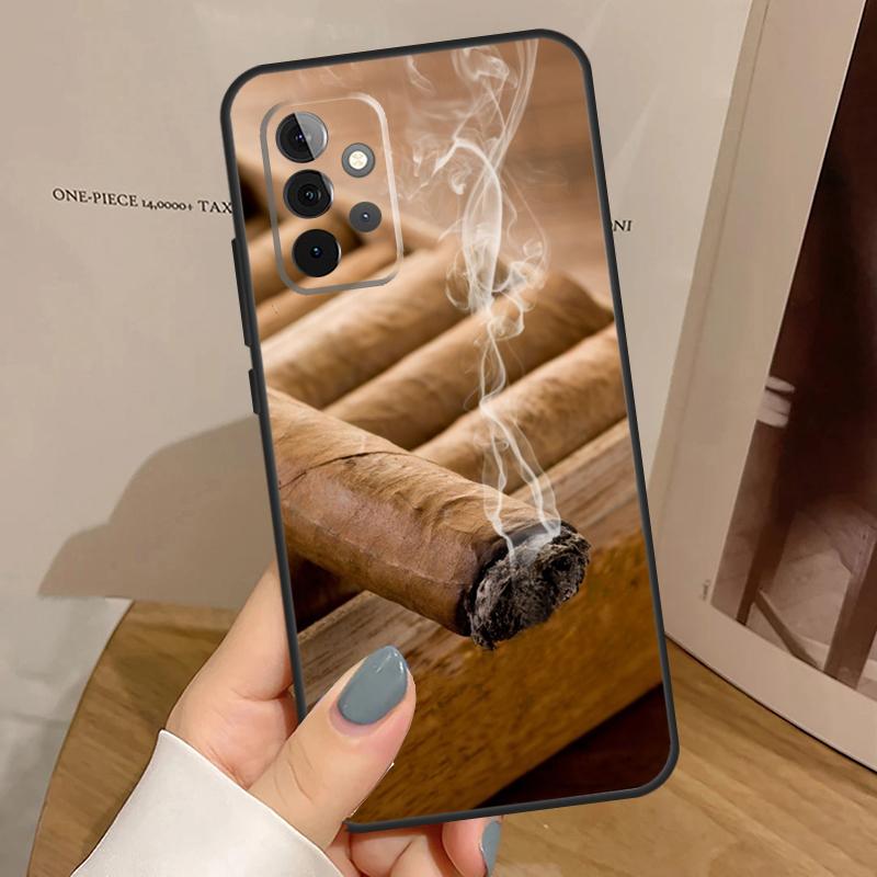 Zigarrenetui Für Samsung Galaxy A55 A35 A15 A54 A34 A14 A33 A53 A13 A23 A17 A06 A16 A56 A36 A32 A52
