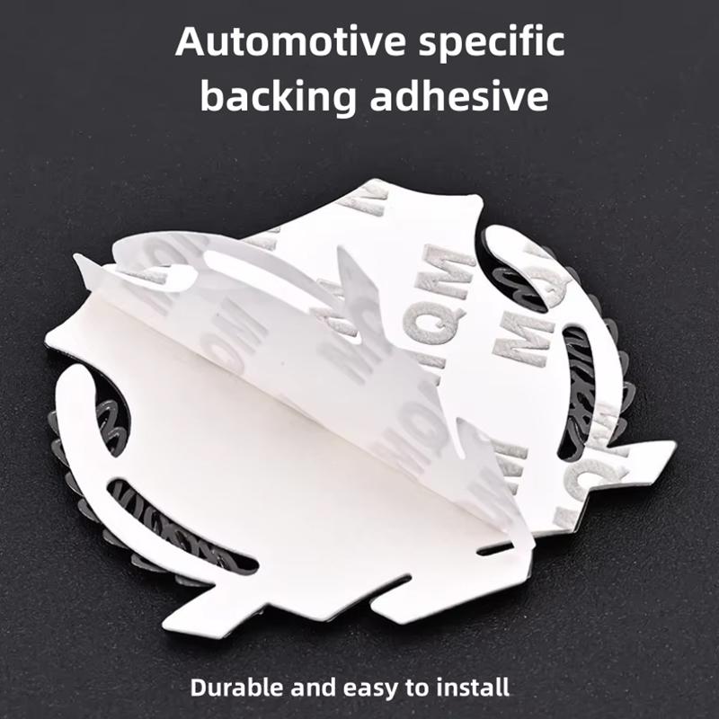 AER1 Metal Car Sticker Emblem Exterior Bodywork For Skoda Octavia Kodiaq Fabia Superb Karoq Yeti Rapid Vrs Accessories Key Case