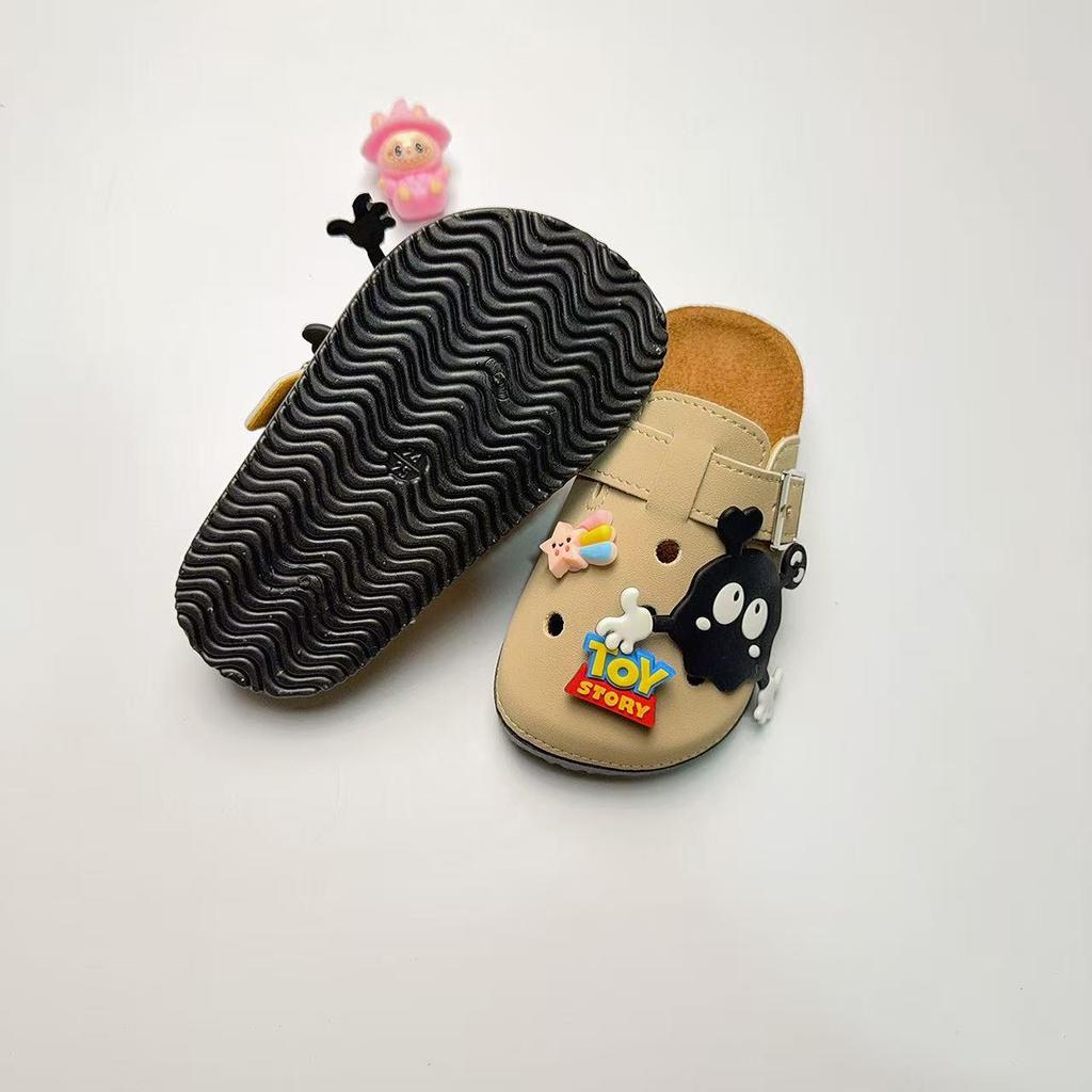 Birken Cute Cartoon Thick Sole Kids' Spring Closed-Toe Slippers