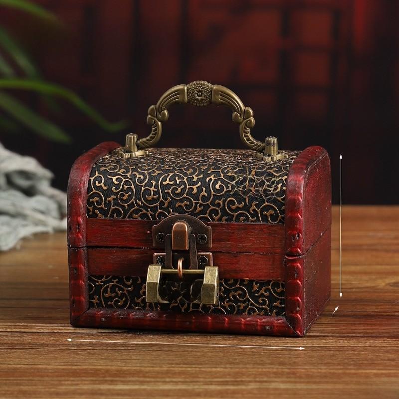 Jewelry Box Vintage Storage Box For Home Office Decor And Collection Gift