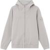 Felpa con cappuccio e zip a maniche lunghe leggera serie Ghost SS26 da uomo L1S156100024S00F3V0064