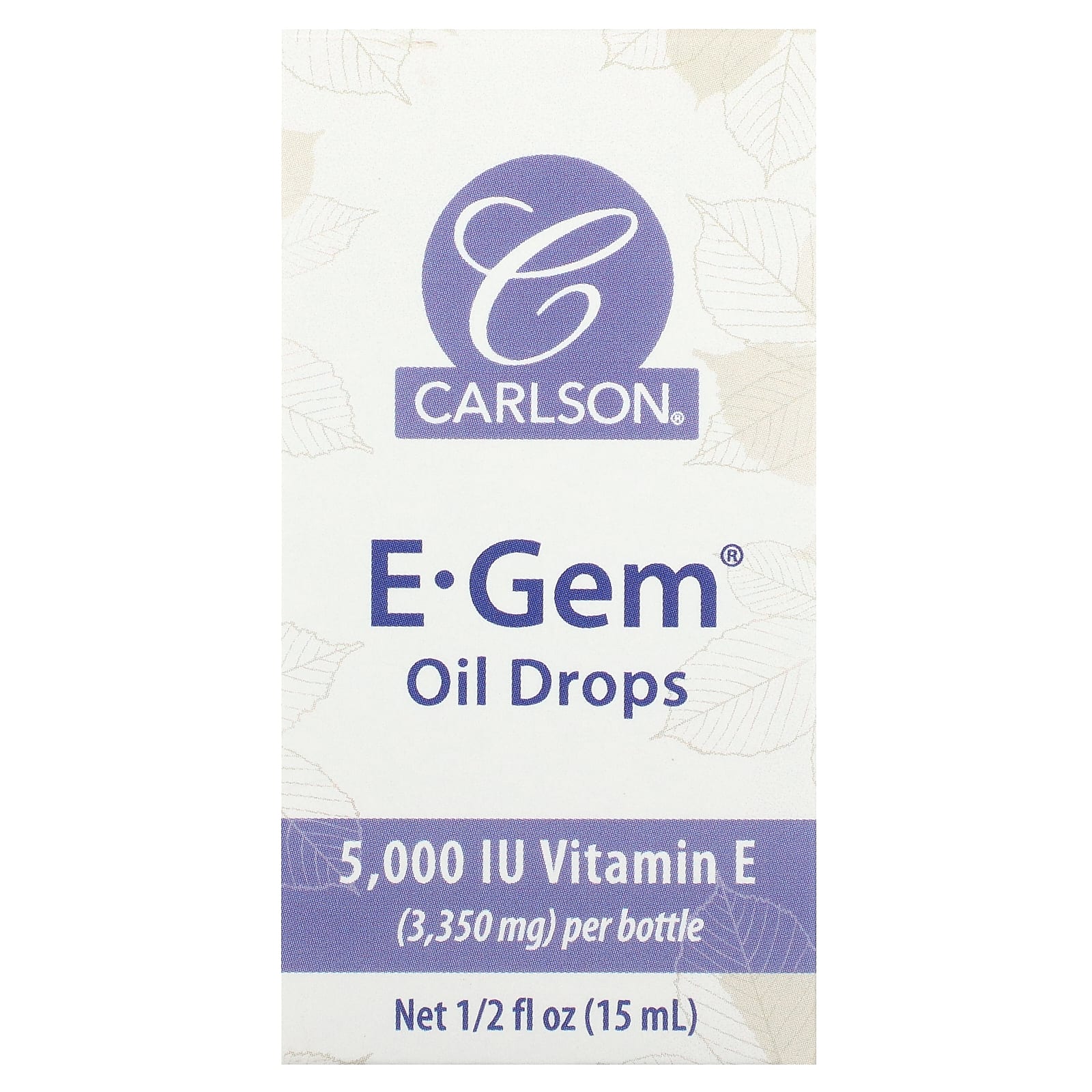 

E-Gem Oil Drops, 1/2 Fl Oz (15 Ml)