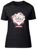 Personalised Happy Birthday Sis Celebration Fitted Womens Ladies T Shirt Gift