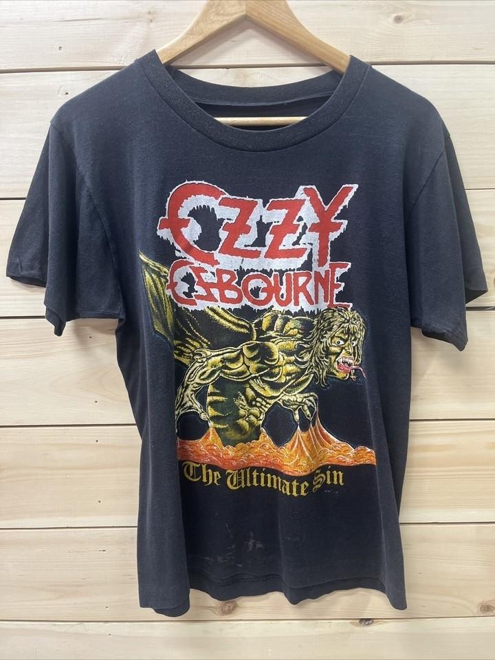 

Ozzy Osbourne Queensrhyche Tour 1986 Unisex Cotton Tshirt Reprint WA3707 Unisex T-Shirt L