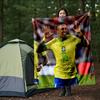 1pc Brazilian Footballer Victory Flannel Blanket,Ultra Soft Warm Plush Throw for Home Bedroom Bed Sofa Cover Office Travel Picnic. MT071029