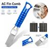 Reusable Air Conditioner Fin Comb Radiator Cleaning Brush Coil Straightener Tool for Apartment Dorm Hotel Bedroom Maintenance