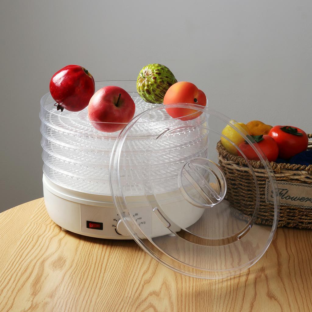 

350 Вт 5 слоев Сушилка для воздуха Дегидратор для продуктов Фрукты Овощи Травы Мясо Сушильная машина Закуски Сушилка для фруктов Сушилка для продуктов