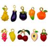 Fruit Pendant Strawberry Watermelon Pepper Corn DIY Jewelry Accessories