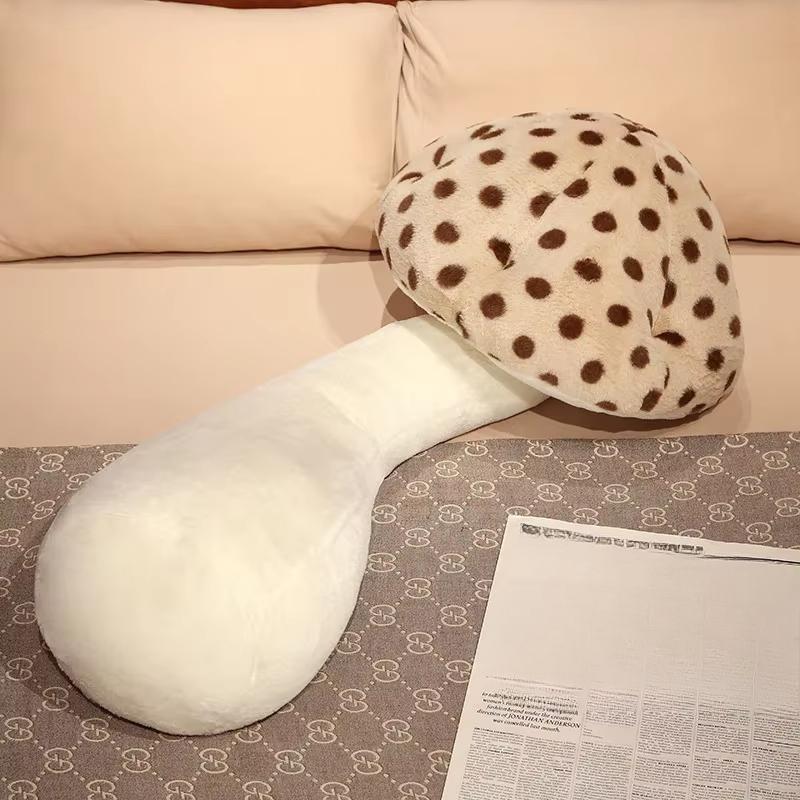 

Гигантская 130 см креативная мягкая длинная грибная подушка, растительные игрушки, плюшевая подушка для дивана, пола, домашнего дивана, подушка для детей, девочек, подарок 80cm коричневый