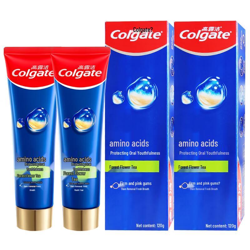 Colgate Amino Acid Flower Tea Fresh Breath Toothpaste Twin Pack