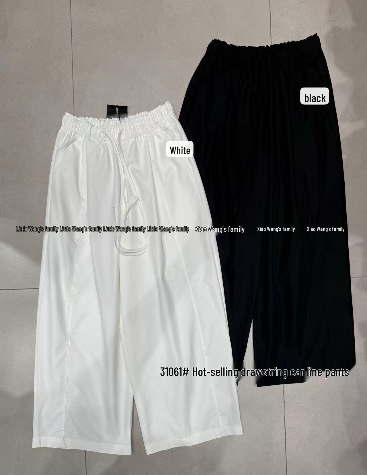 

Xiao Wang s Spring Elastic High Waist Korean Style Plus Size Casual Harem Pants One Size