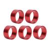 5pcs Bicycle Headset Spacer Bike Handlebar Stem Spacers Threadless Aluminum Alloy Headset Stem
