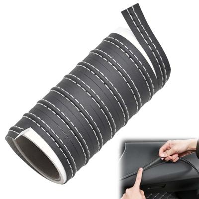 PAVIKE Auto Innenraum Kundenspezifisches Doppelnahtband für Autogebrauch, Leder, Doppelnahtband,