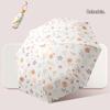 PULIAN Floral Dual-Use Folding Umbrella