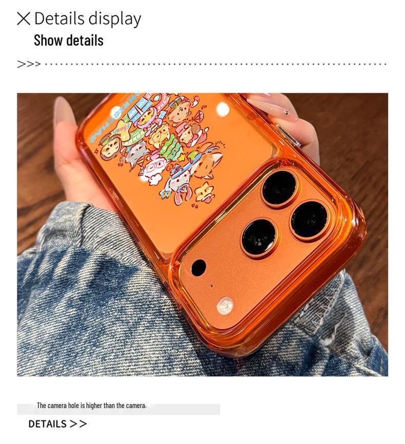 Luxus Weihnachten Tier Stadt Hülle für iPhone 17 Pro Max/16 Pro