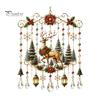 Lichtfangende Ornamente für Kamin Weihnachts-Windspiel, Acryl-Sonnenfänger für Außenbereich Garten Terrasse Dekorative Sonnenlichtfänger Deko, Hängend im Hof