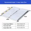 Foldable Aluminum Alloy Accessibility Stair Ramp