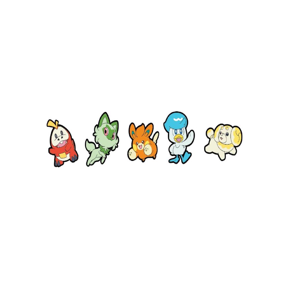 Crocs Paldia Pokémon 5-Pack