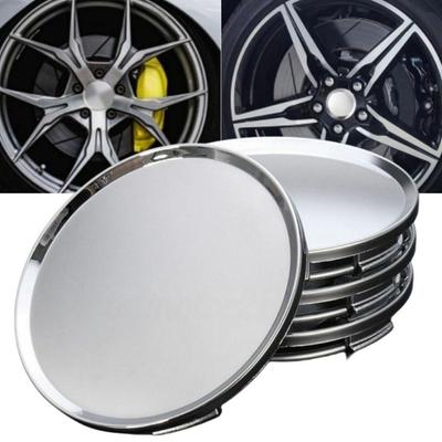 4Pcs Outer 54MM Wheel Center Caps Dust-proof Wheel Badge Covers Rim Hub Caps  Wheels Tires Parts