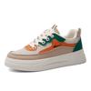 White Shoes Women's Shoes Versatile  Spring and Summer New  Items Board Shoes Breathable Thick Soled Casual Shoes
