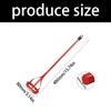 Steel Helical Mixing Blade For Power Drills Hexagonal Shaft Ensures Stability When Mixing Paint Grout In Large Bucket