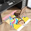 Bread Thief Printed Absorbent Washable Carpet, Non-Slip Bathroom Mats, Kitchen Rugs, Yoga Mat,Living Room Entrance, Camping Picnic Rugs