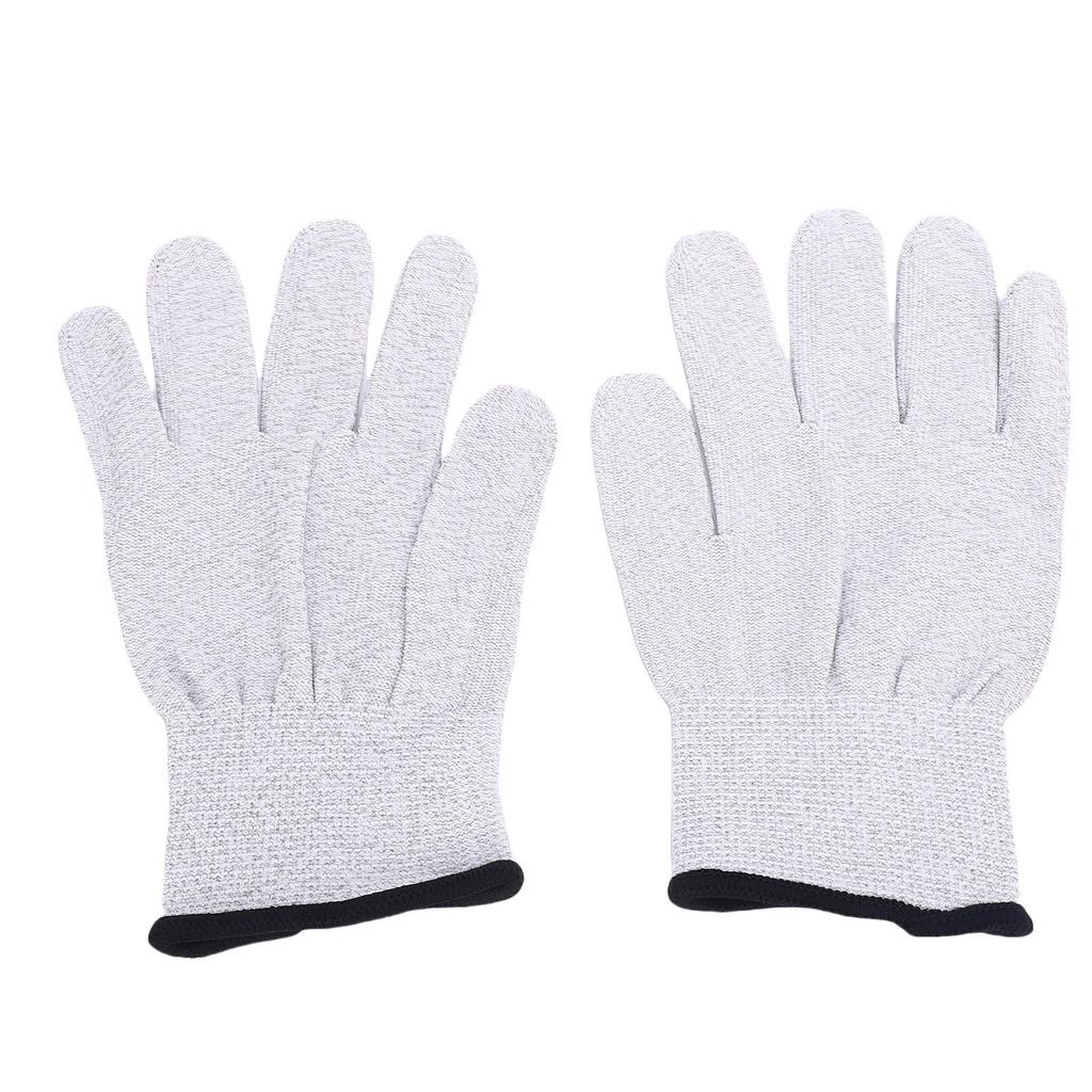 Leitfähige Handschuhe Nylon Silberfaser 280D Atmungsaktiv Unisex Computerhandschuhe für Elektronikmontage