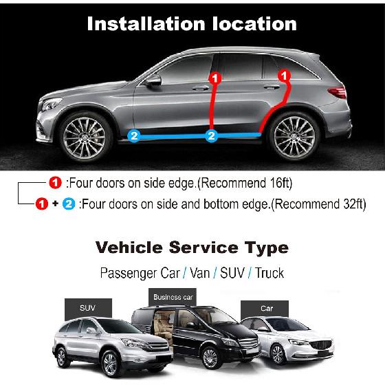 Car Door Edge Guards Clear, 16Ft Rubber Seal Protector U Shape Edge Trim Car Door Edge Protection Fit For Most Car