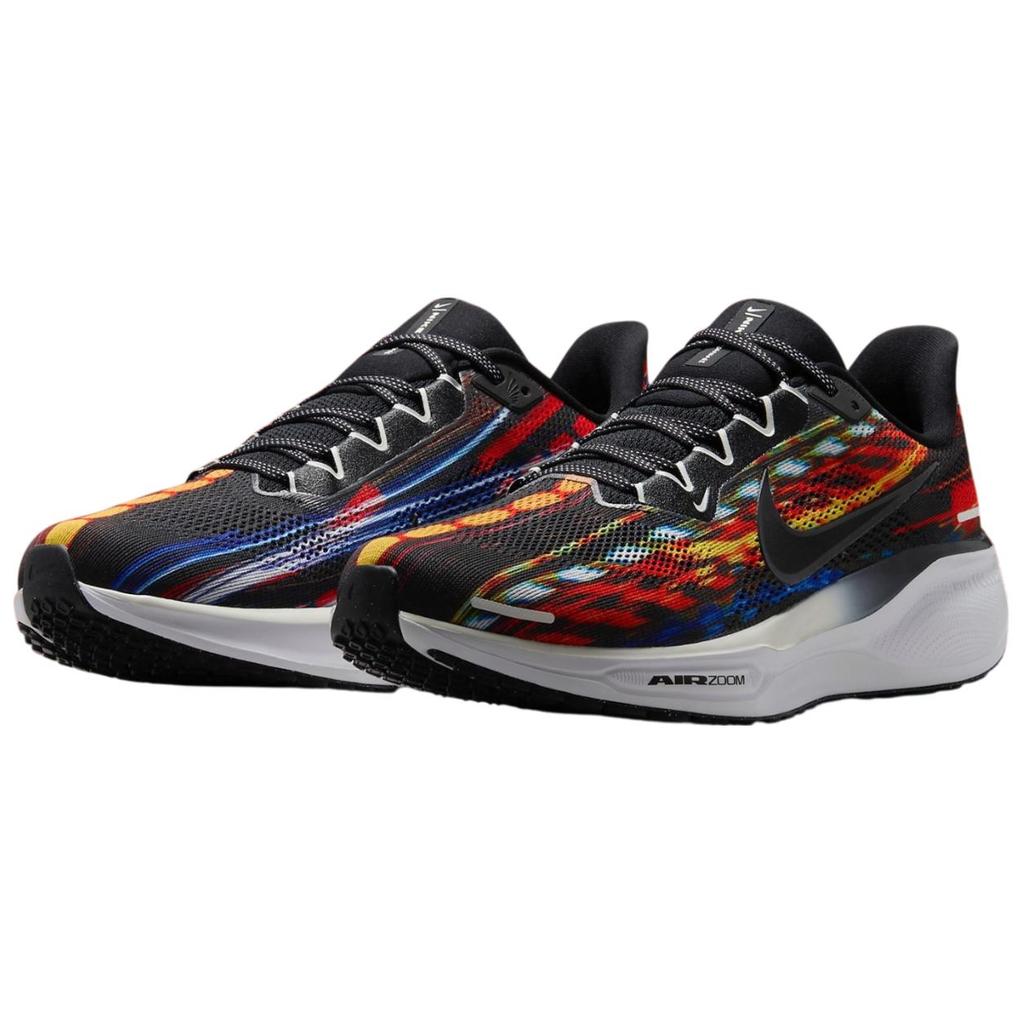 Nike Pegasus 41 Slip Resistant Abrasion Resistant Low Top Casual Running Shoes Men's Black Red Sneakers IB8171-999