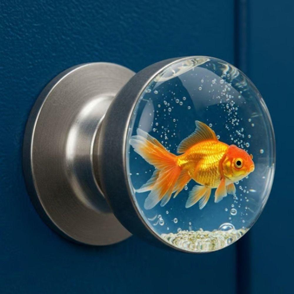 Retro Decorative Door Handle Scratch-Resistant Door Knob High Quality Animal Artistic Knob