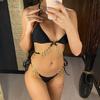 Rhinestone Scrunch Butt Brazilian Bikini Women Swimwear Female Swimsuit Two-pieces Bikini Set Bather Bathing Suit Swim