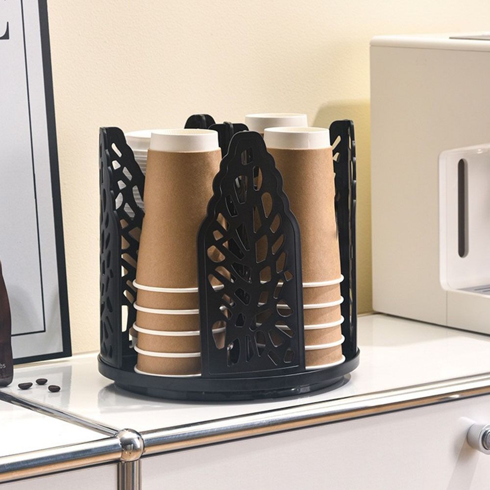 Detachable Cup Storage Rack 4in1 Paper Cup Dispenser Paper Cup Holder  Storage Space-Saving